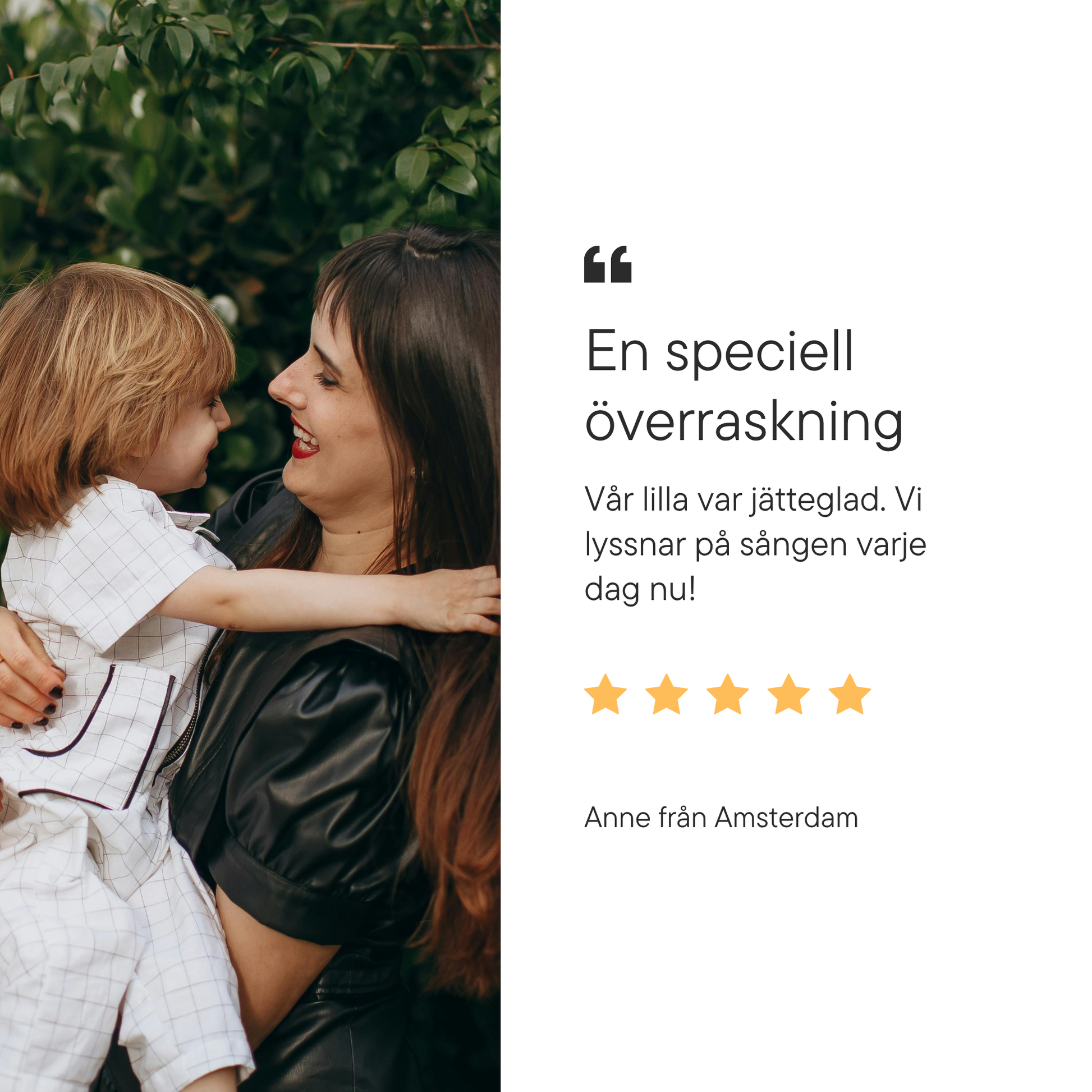 Personlig barnsång