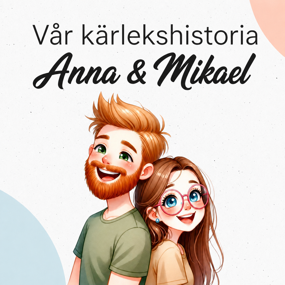 Er kärlekshistoria som bok - produktbild 1